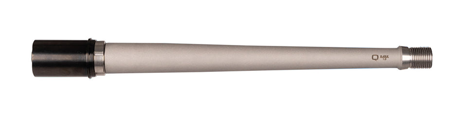 Q LLC Fixed Barrel Assembly 8.6 Blackout 12" Bead Blasted Stainless Steel Matte Finish