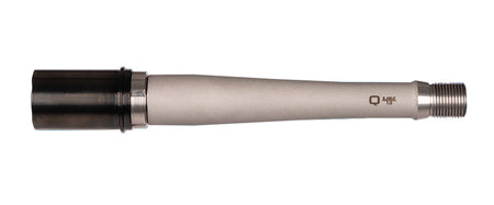 Q LLC Fixed Barrel Assembly 8.6 Blackout 8" Bead Blasted Stainless Steel Matte Finish