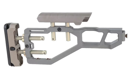 Q LLC ACCFIXSTOCKGRAY AR Platform Fixed Stock Assembly in Gray