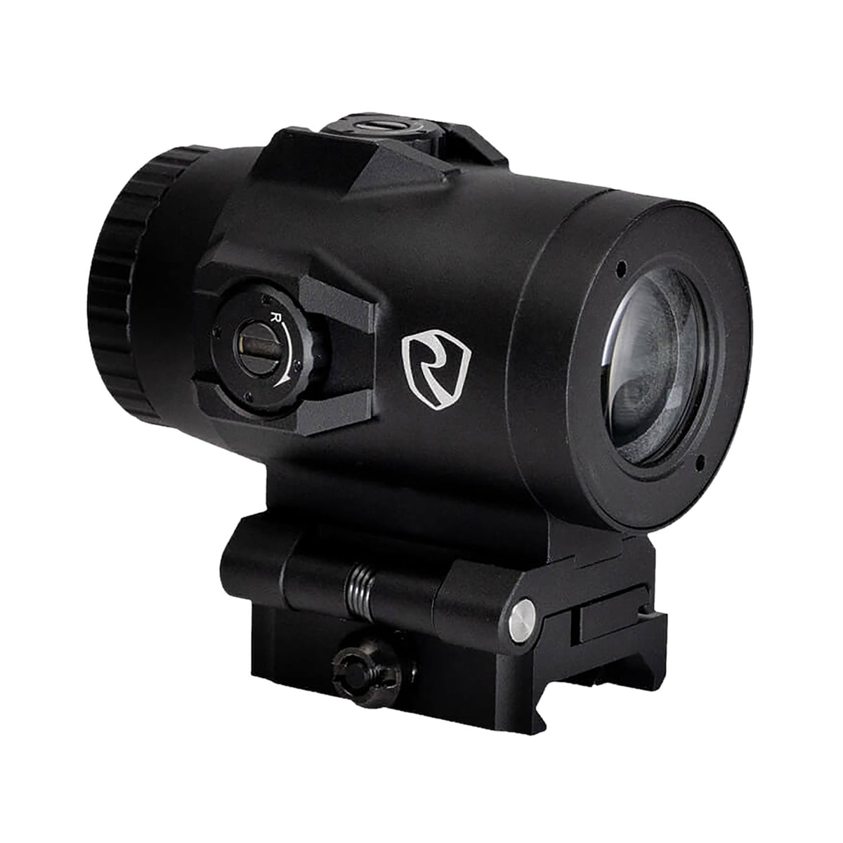 Riton 3 Tactix 3X Red Dot Magnifier Black 22mm Objective Flip-Away Mount