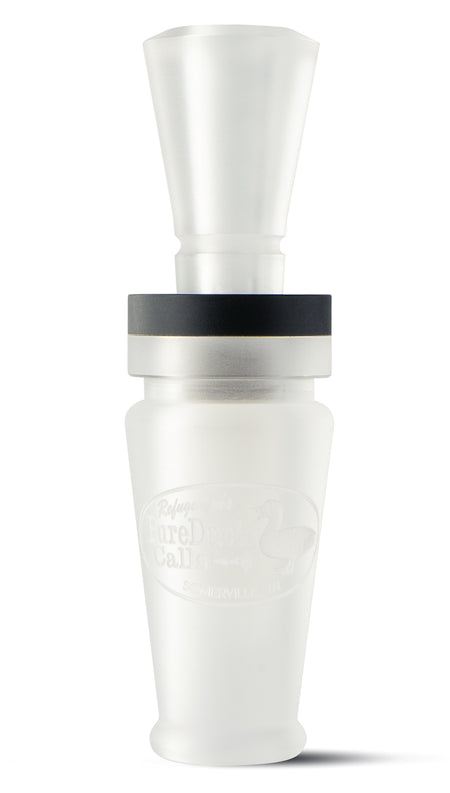 Rolling Thunder Pure Duck J-Frame Duck Hunting Call DC014CF - Frost Acrylic