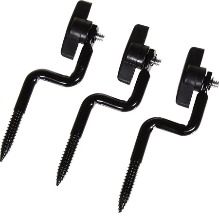 Allen 5307 Black Steel Trail Camera Tree Mount Set of 3