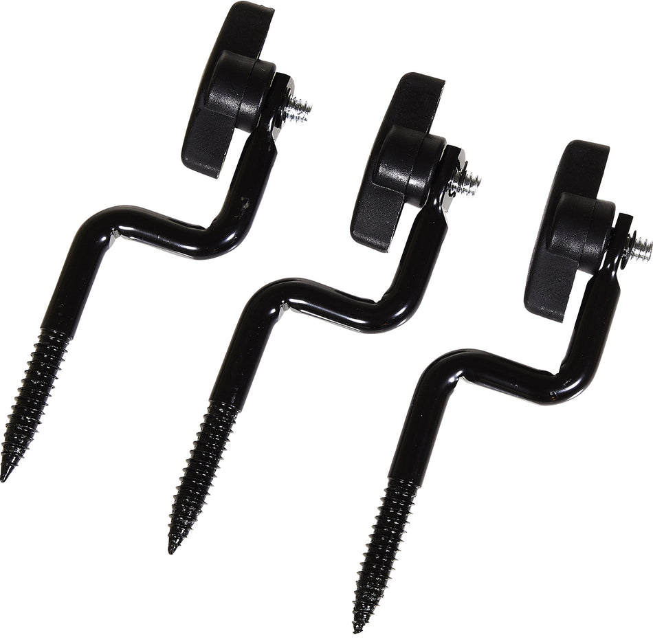 Allen 5307 Black Steel Trail Camera Tree Mount Set of 3
