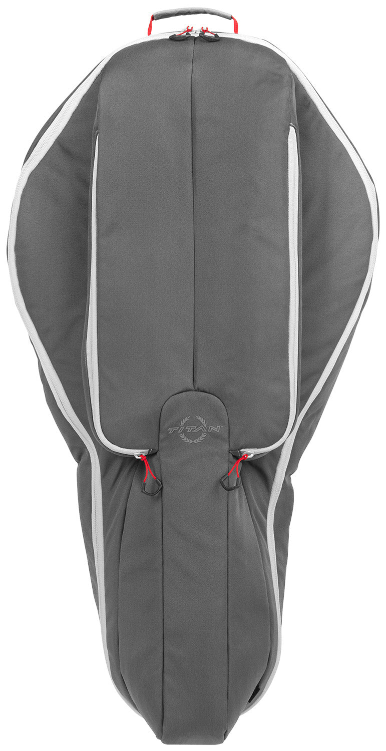 Allen 6081 Gray/Red Krait Padded Crossbow Case with Shoulder Straps