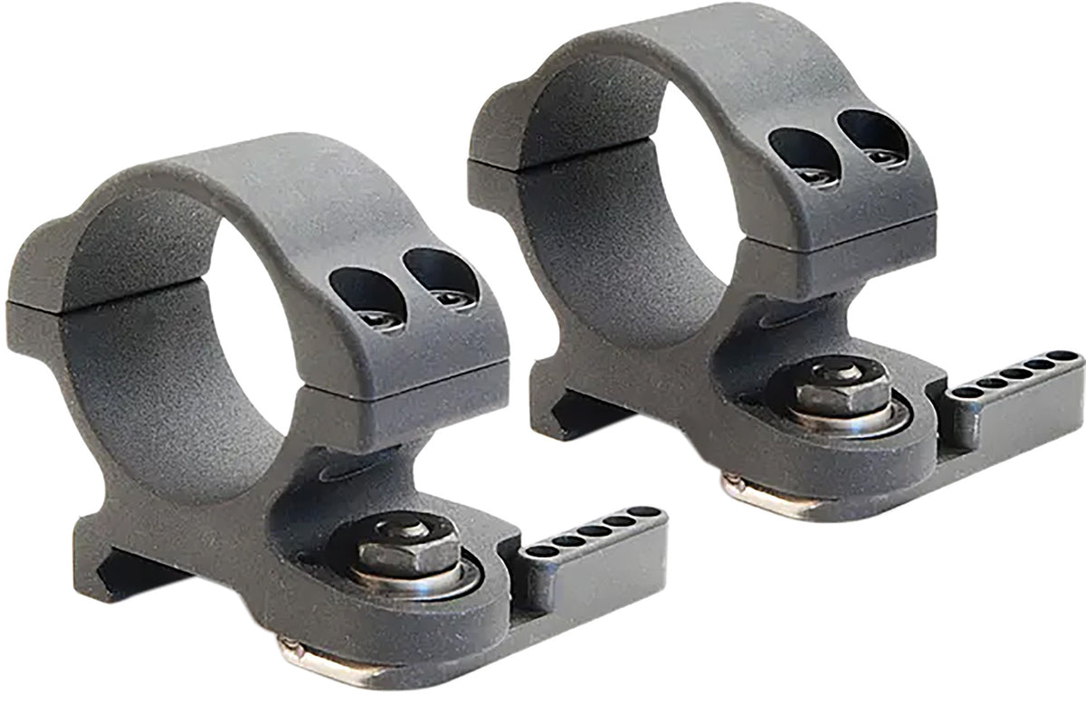 Larue Tactical LT71930 Ultra Low 30mm Quick Detach Scope Rings Black 1913 Rail