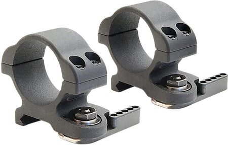 Larue Tactical LT71930 Ultra Low 30mm Quick Detach Scope Rings Black 1913 Rail