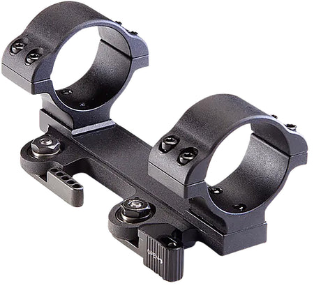 LaRue Tactical LT12030 30mm Tube Low Ring In-Line QD Scope Mount Black Aluminum