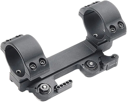 LaRue Tactical LT11130 In-Line QD Mount Black 30mm Medium Rings Aluminum