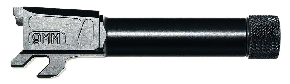 Faxon Firearms 9mm Threaded Pistol Barrel for Smith & Wesson M&P Shield 3.1" 4150