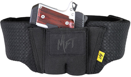 MFT Ultralite Ambidextrous Belly Band Holster 3D Spacer Mesh Black 26"-52"