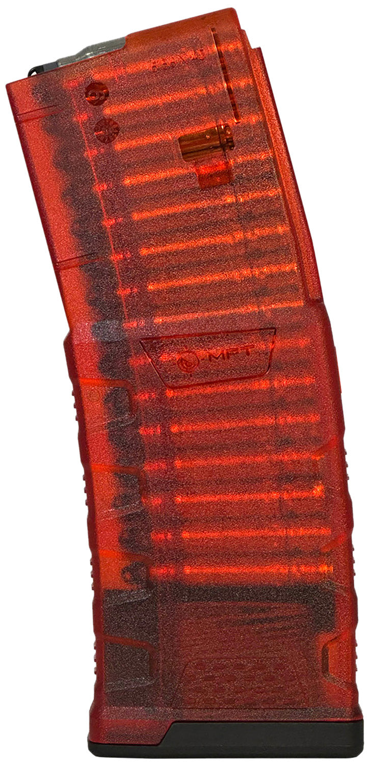 Mission First Tactical EXDPM556TR 30-Round 5.56 EXD Translucent Red Magazine Fits AR/M4