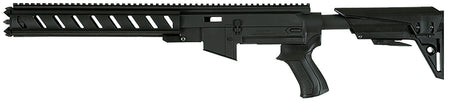 ATI AR-22 GEN2 Black Polymer AR-15 Style Conversion Stock with Picatinny Rail for Ruger 10/22