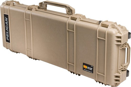 Pelican 1720 Watertight Wheeled Protector Case Tan Solid Foam 42" Guns