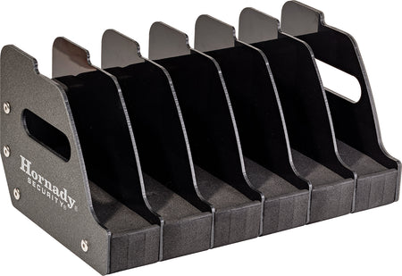 Hornady Metal Pistol Rack Model 95832 Holds 6 Guns with Foam Dividers