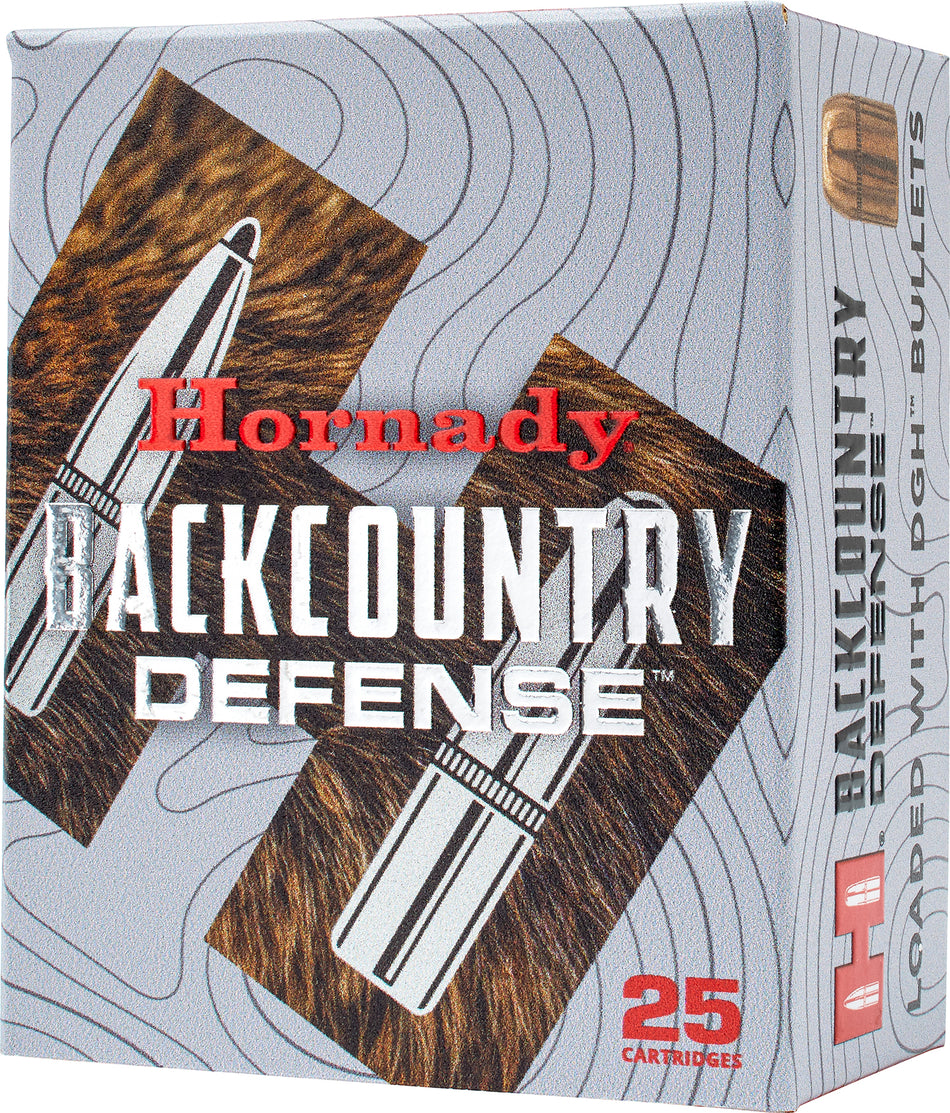 Hornady Backcountry 9mm Luger / Parabellum 138 grain DGH (Dangerous Game Handgun) ammunition