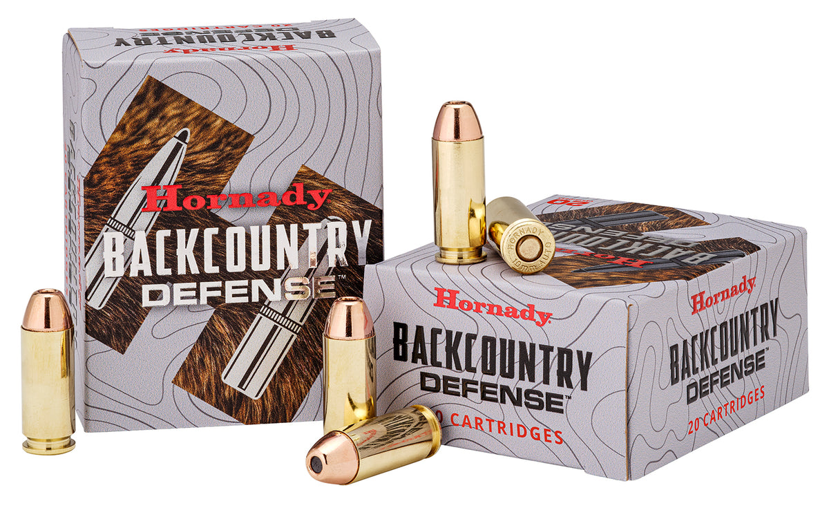 Hornady Backcountry 10mm Auto 200 grain DGH (Dangerous Game Handgun) ammunition