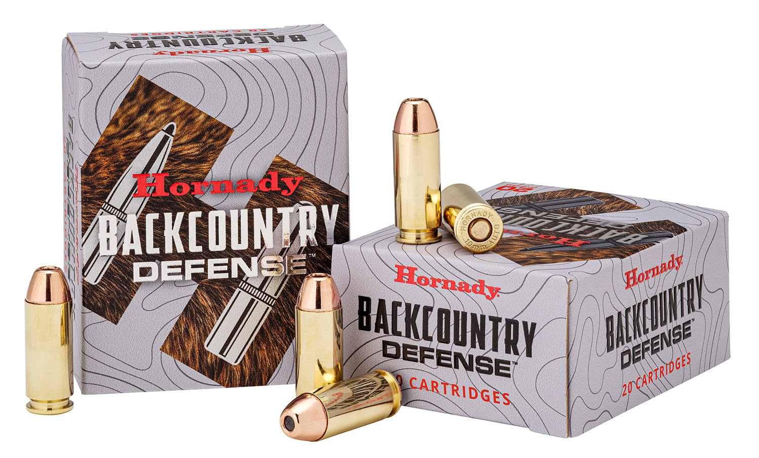 Hornady BACKCOUNTRY DEFENSE .500 S&W Mag 500 grain Jacketed Soft Point ammunition