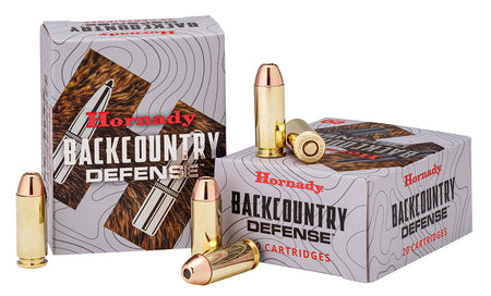 Hornady BACKCOUNTRY DEFENSE .500 S&W Mag 500 grain Jacketed Soft Point ammunition