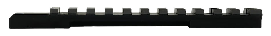 Weatherby J010001 Black Aluminum Weaver-Style Picatinny Rail Fits Mark V Magnum 9-Lug Action 20 MOA
