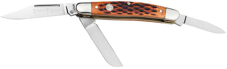 Boker Traditional Series Stockman 110852 Medium D2 Blade Brown Jigged Bone Handle