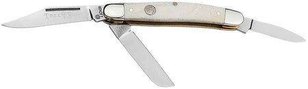 Boker Traditional Series Stockman 110854 Medium D2 Blade Smooth White Bone Handle