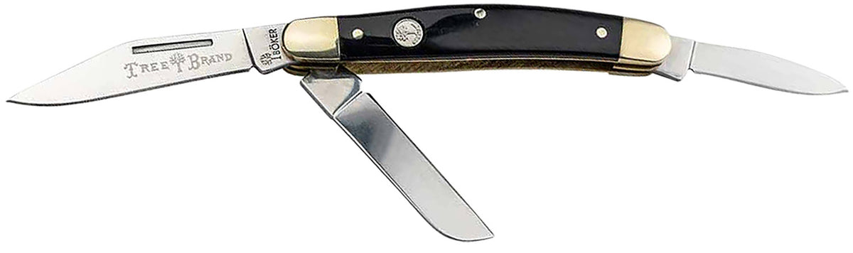 Boker Traditional Series Stockman 110857 Large D2 Blade Brown Jigged Bone Handle