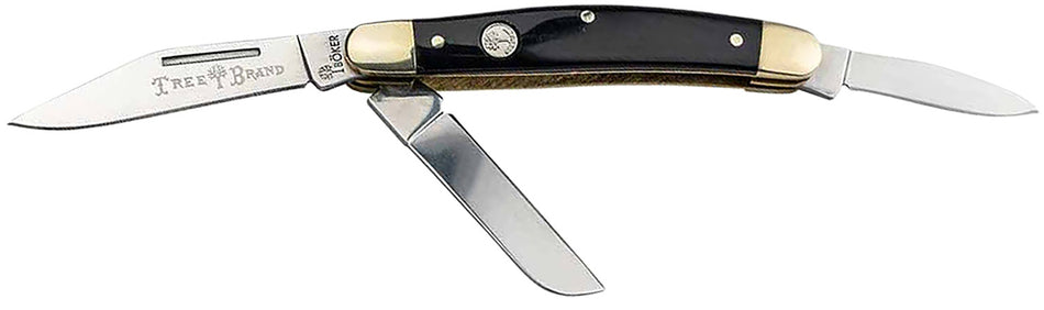 Boker Traditional Series Stockman 110857 Large D2 Blade Brown Jigged Bone Handle