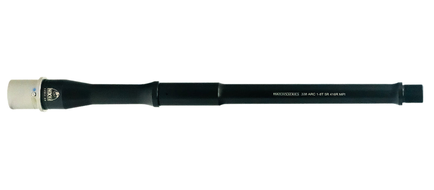Faxon Firearms 338 ARC 12.50-Inch Gunner Profile Nitride AR-15 416-R Stainless Barrel