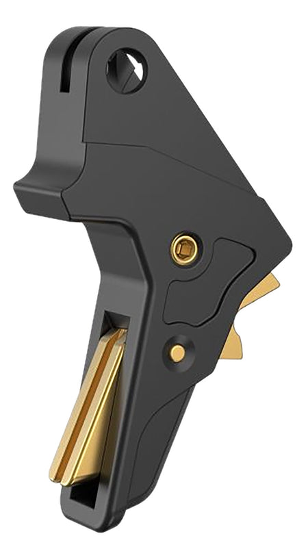 Tyrant CNC Black and Gold M&P Trigger Fits Smith and Wesson Full-Size Compact