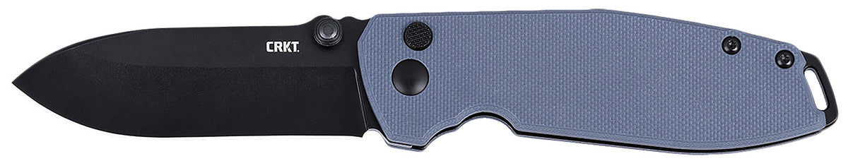 CRKT Squid XM 2.95" Folding Pocket Knife Black Oxide D2 Blade Gray G10 Handle 2495G