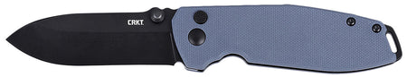 CRKT Squid XM 2.95" Folding Pocket Knife Black Oxide D2 Blade Gray G10 Handle 2495G