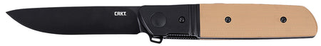 CRKT Bamboozled 3.34" Black Oxide D2 Folding EDC Knife Bronze Black G10/SS Handle 5720B