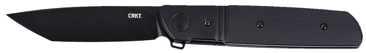 CRKT Bamboozled Tanto 3.31" Black Oxide D2 Folding EDC Knife Black G10/SS Handle 5720K