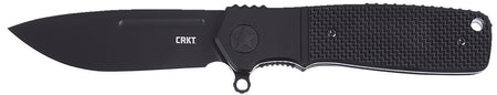 CRKT Homefront EDC Compact 2.91" Black DLC S35VN Steel Folding Pocket Knife Black G10 Handle K245KKP