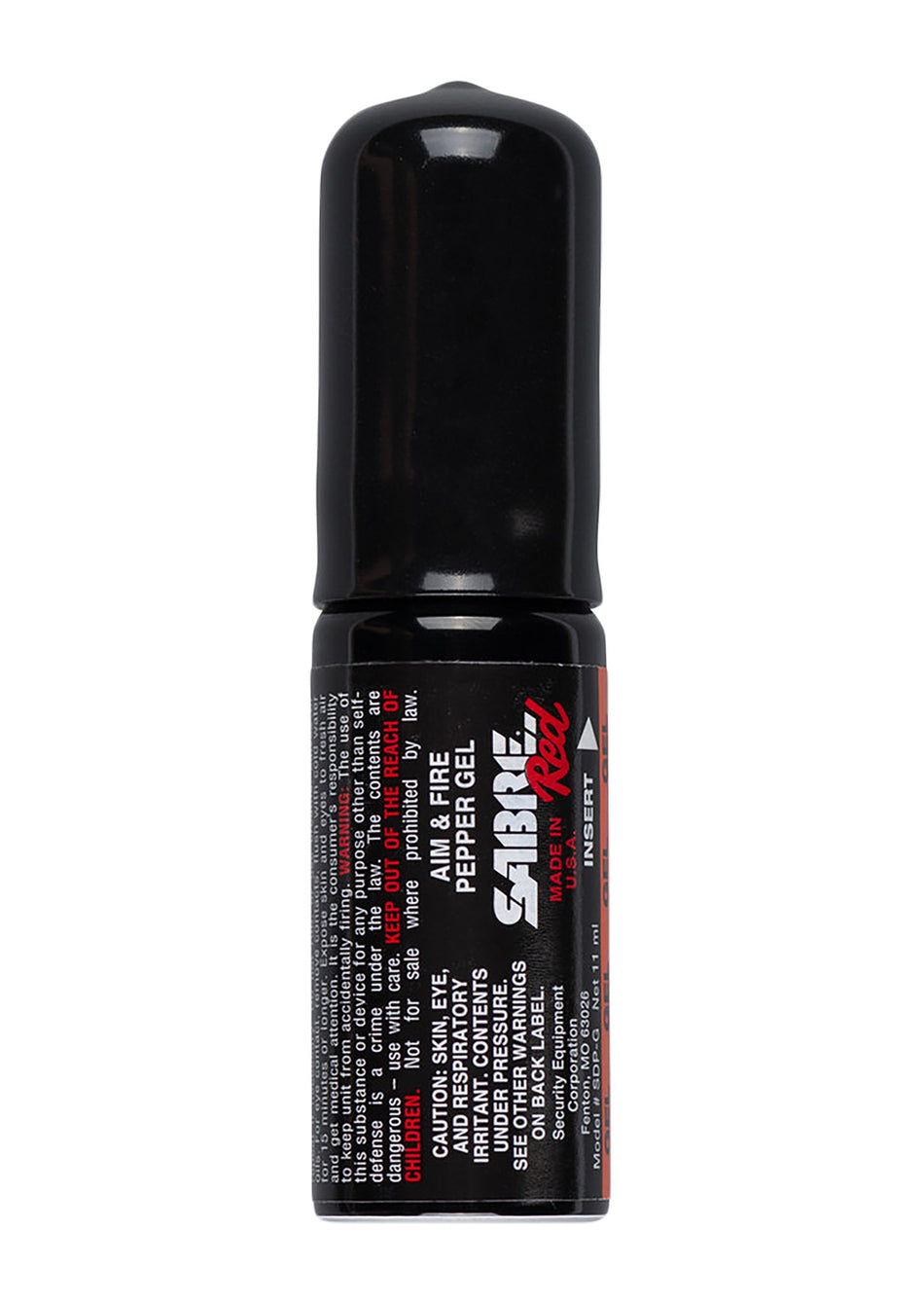 Sabre SDPR02 Pepper Gel Refill for Aim and Fire Launcher 15ft Range 0.39oz 13 Gel Bursts