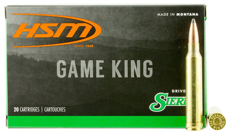 HSM  .300 Rem SAUM 180 grain Spitzer Boat Tail ammunition