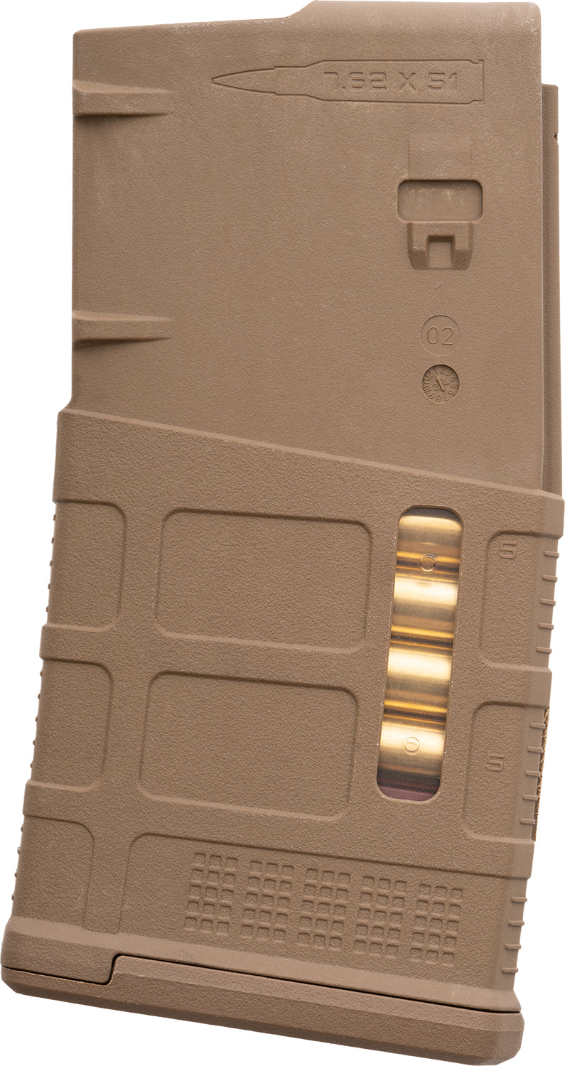 Magpul MAG1429MCT PMAG GEN M3 AR-10/M110/SR25 .308/7.62x51mm 20-Round Flat Dark Earth Rifle Magazine
