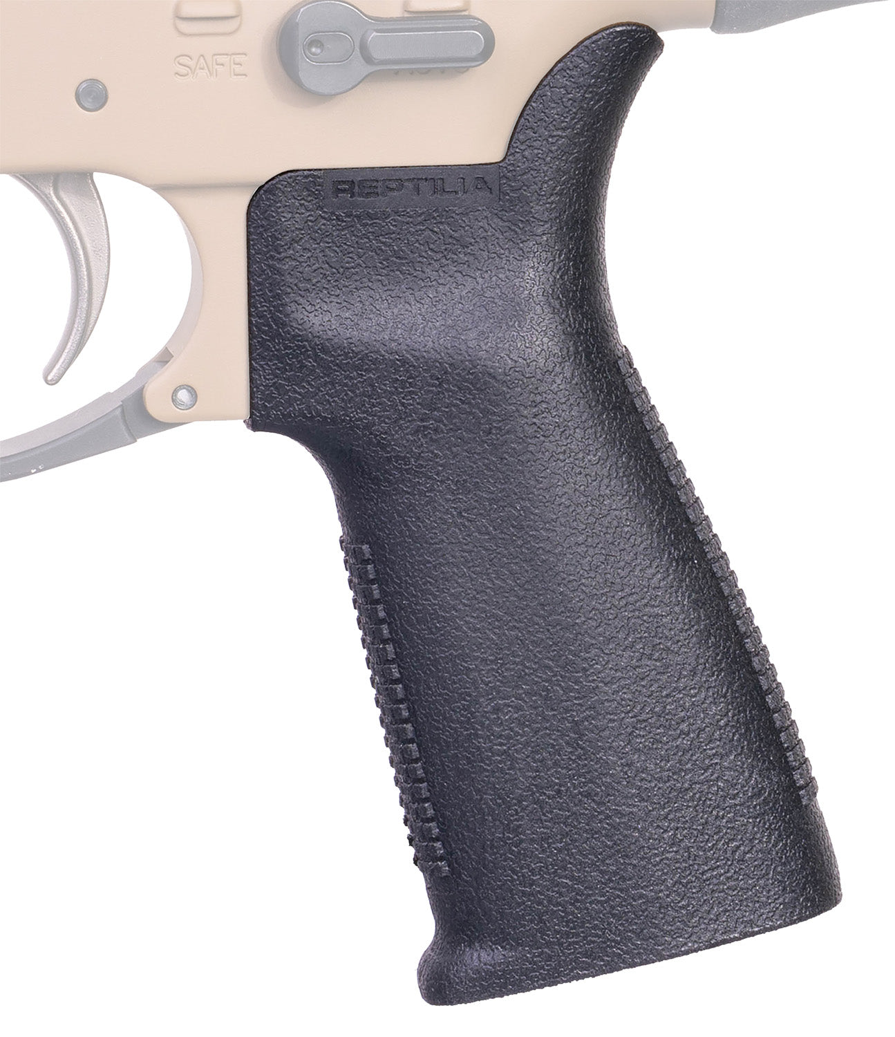 Reptilia LLC 100133 Black Nylon CQG-L Pistol Grip AR15 AR10 SR25 MCX FN SCAR 16 17