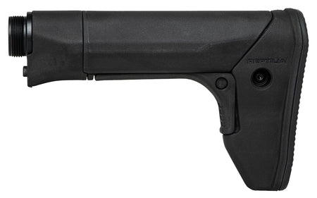 Reptilia RECCE E Carbine Stock 100141 Glass-Filled Nylon Black for AR-15/M4/SR-15