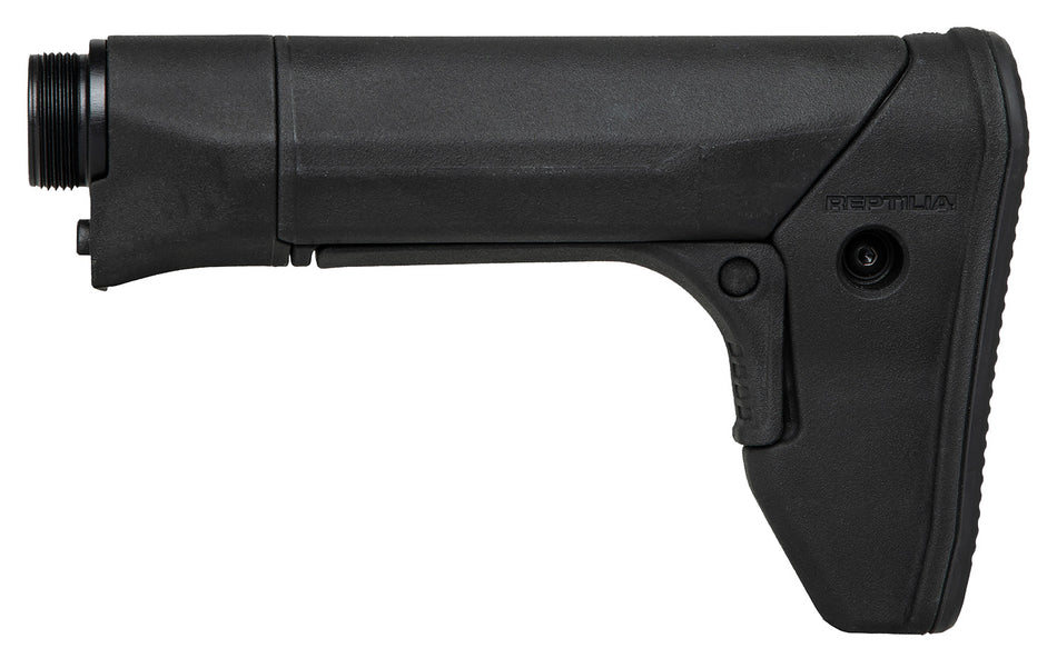 Reptilia RECCE E Carbine Stock 100141 Glass-Filled Nylon Black for AR-15/M4/SR-15