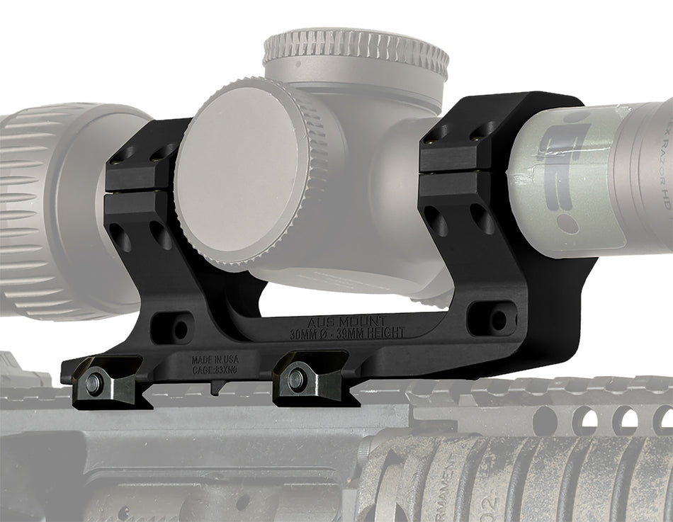 Reptilia 100116 30mm AUS Optic Mount Black Anodized 1913 Picatinny Rail Mount