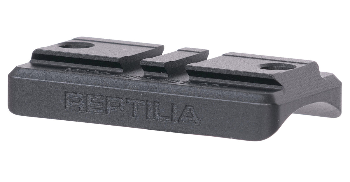 Reptilia 100228 Black 7075-T6 Aluminum Saddle Optic Mount for Beretta 1301/A300