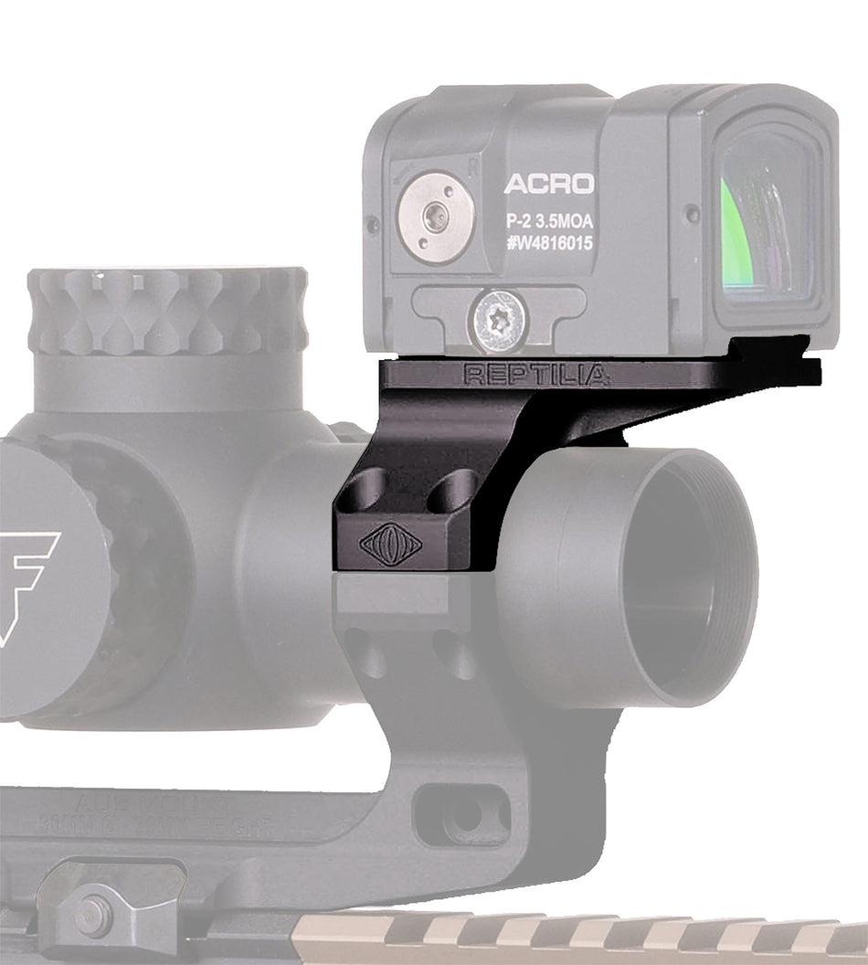 Reptilia 100199 ROF-90 Geissele 30mm Offset Mount Black 7075-T6 Aluminum