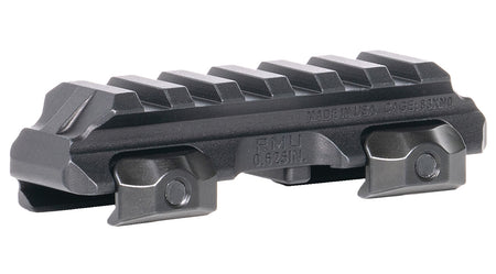 Reptilia 100271 RMU 6 Slot Black Aluminum Picatinny Rail Optic Mount