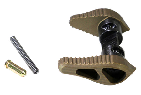 Timber Creek Outdoors Burnt Bronze Aluminum Ambi Safety Selector Drop-In Mil-Spec Lower