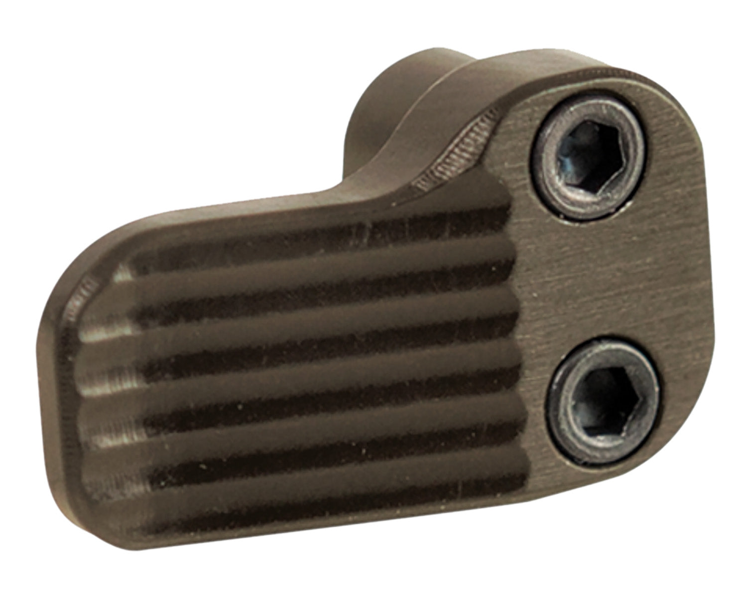 Timber Creek Outdoors AR Extended Magazine Release Button in Burnt Bronze Aluminum