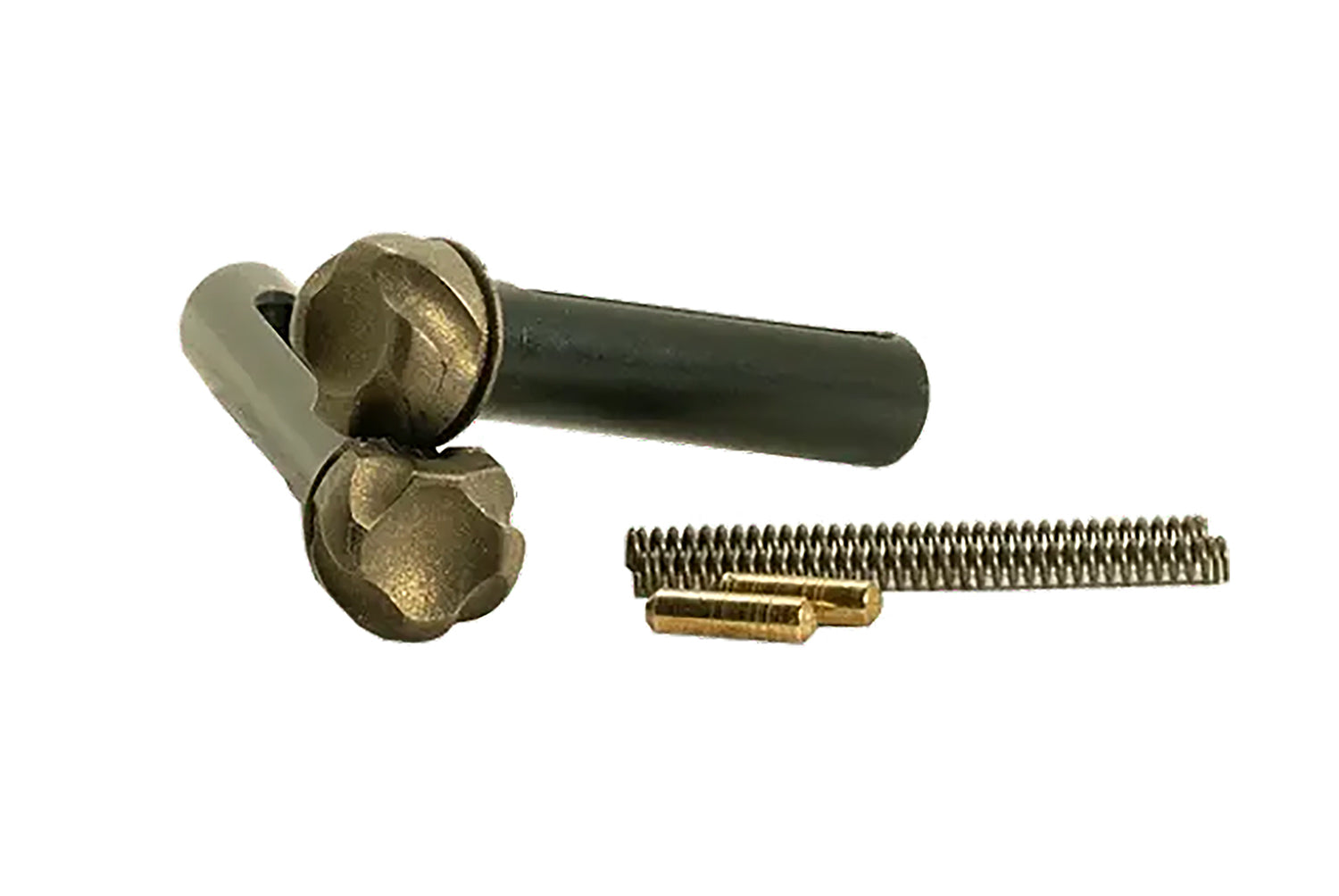 Timber Creek Outdoors Burnt Bronze Aluminum AR-10 Takedown Pin Set Mil-Spec Lower