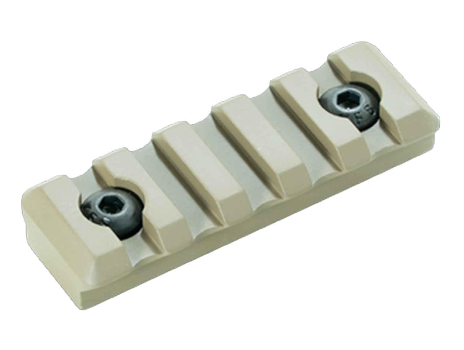 Timber Creek Outdoors M5SPRFDE 5-Slot M-LOK Picatinny Rail FDE Aluminum AR-Platform