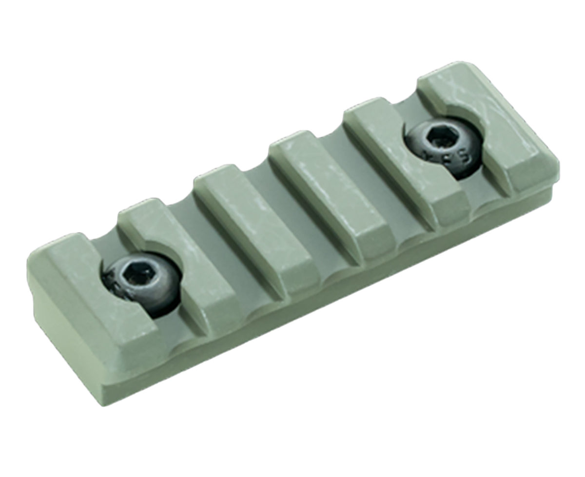 Timber Creek Outdoors M5SPROD M-LOK 3-Slot Picatinny Rail OD Green Aluminum AR-Platform