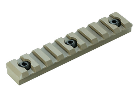 Timber Creek Outdoors M9SPRFDE 9-Slot M-LOK Picatinny Rail FDE Aluminum AR-Platform